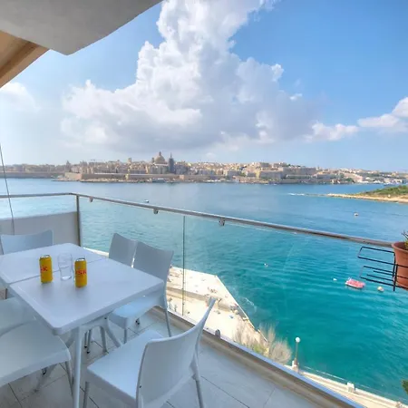 Spacious 3bedrooms With Spectacular Views Goslm-6 * Sliema