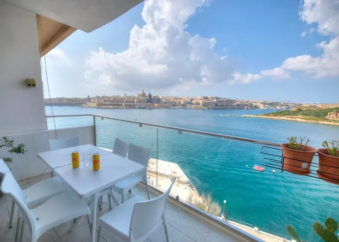 Spacious 3bedrooms With Spectacular Views Goslm-6 * Sliema
